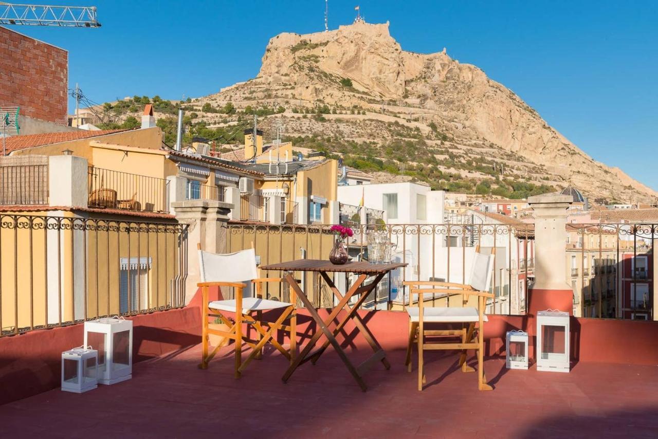 Alc - Stylish Studio With Fantastic Terrace, Old Town Αλικάντε Εξωτερικό φωτογραφία