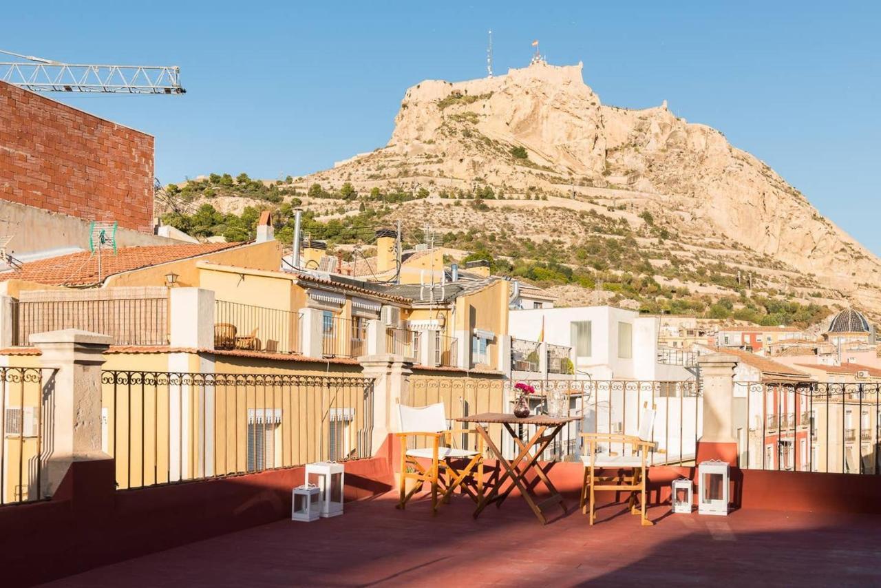 Alc - Stylish Studio With Fantastic Terrace, Old Town Αλικάντε Εξωτερικό φωτογραφία